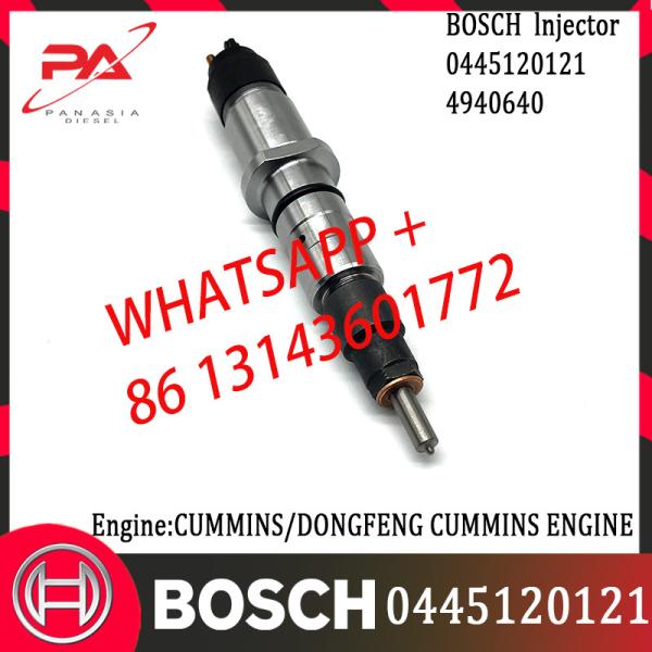 original Diesel Common Rail Injector 0445120121 0445120122 0445120123 4940640 for CUMMINS/DONGFENG CUMMINS ENGINE