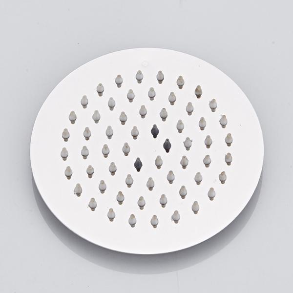 Water Saving and High Pressure Bright Chrome 8 Inch Ultra Thin Round Rainfall Shower Head