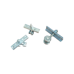 Suspended Steel Track Roller , Four Wheel Sliding Track Roller