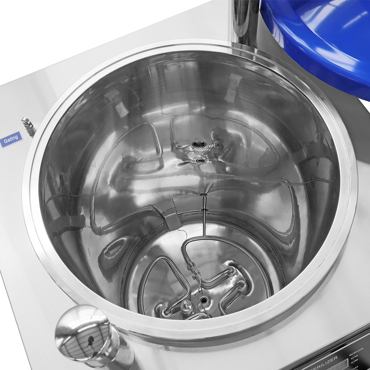Cenlee Sample Preparation Lab Vertical Steam Sterilizer 116-134°C Microcomputer Control Stainless Steel Laboratory Autoclave