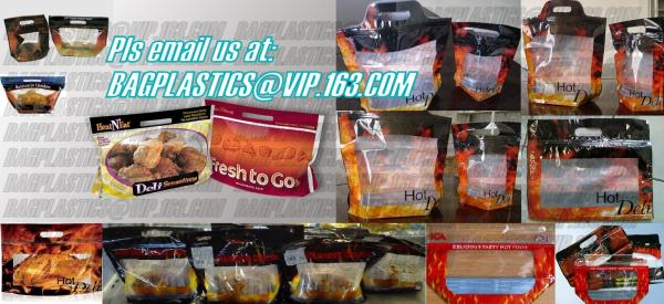 ROTISSERIE CHICKEN BAGS, MIRCOWAVE POUCH, HOT ROAST BAG, FRESH FRUIT VEGETABLE PACKAGING, CHERRY PAC