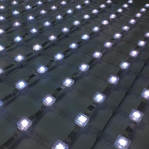 P62.5 LED Grid Screen Square RGB с 2Leds Pixel Light Injection Mesh