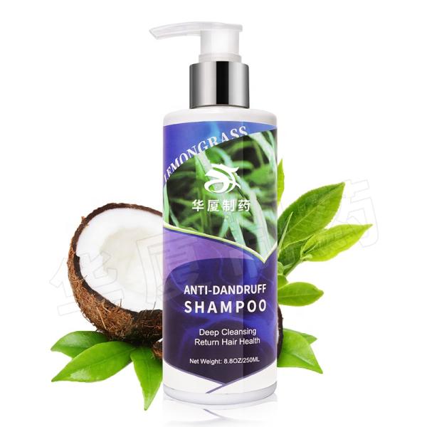 Private Label 250ml Organic Herbal Hair Shampoo For Men And Women
