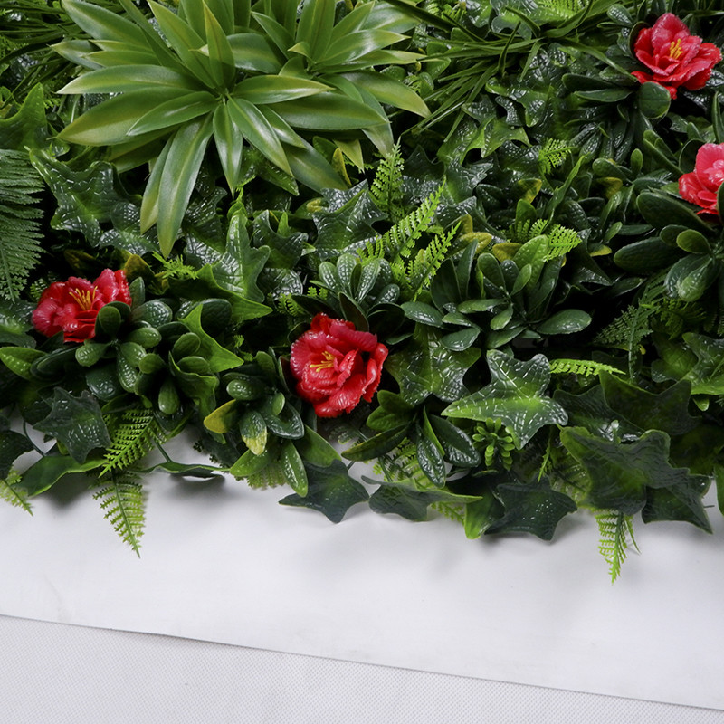 УЛЬТРАФИОЛЕТОВОЕ пластикового завода панели стены Boxwood изгороди искусственного анти-