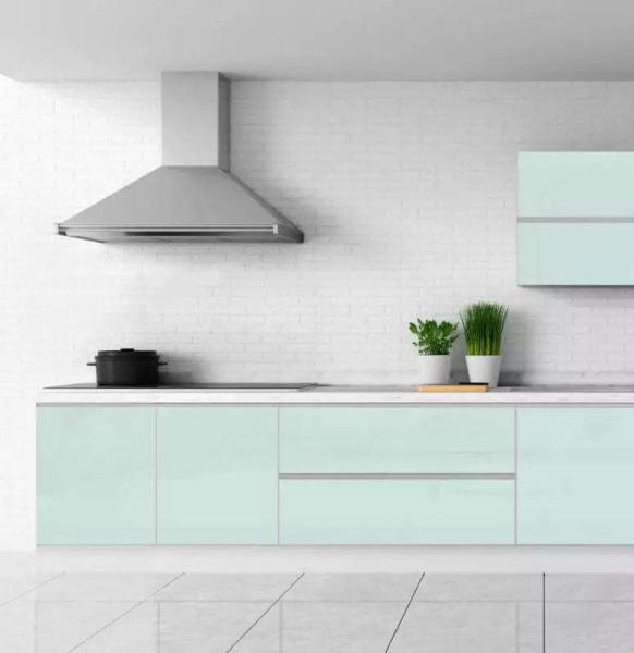 Eco-friendly 6mm Decorative Lacquered Glass Workstation Partitions for Workstations