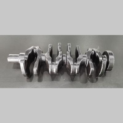 4000T Press Forged Steel Crankshaft Quenching and Tempering For Automobile Engine 4-Cylinder