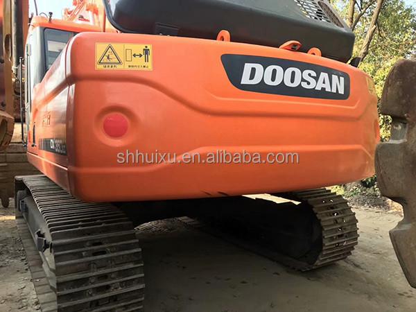 Vente à chaud de Doosan Excellente qualité d'occasion excavateur hydraulique à rampe DOOSAN DX350 origine coréenne machine de creusement utilisée best-seller