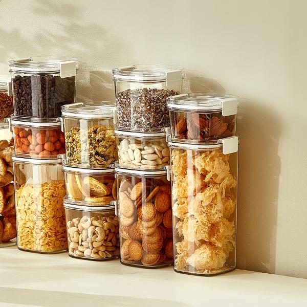 Manual Vacuum Pump Kitchen Food Storage Canisters