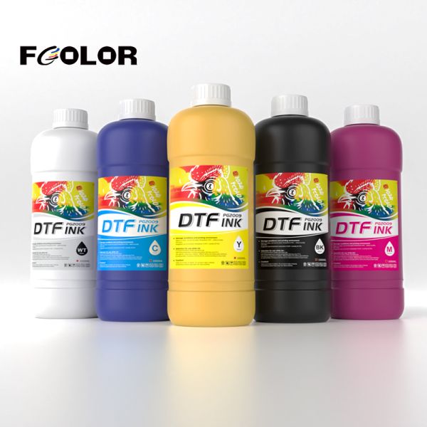 FCOLOR Premium DTF Ink for High Speed 60cm Dual Printhead Direct to Film Printing with DTF Printer Heat Press Transfer