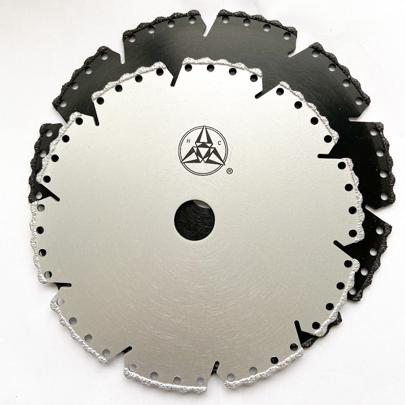 Хороший взгляд 5inch 125×1.4/2.4×6×9T×22.23 вакуумирует паяемый диамант меля резать диск для каменного керамического пластикового мрамора