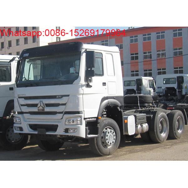 SINOTRUK HOWO ZZ4257S3241W diesel engine type 10 tires 371hp tractor truck