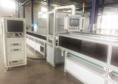 Impressão manual do código de barras da máquina da barra do teste aterrando