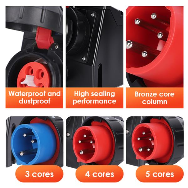 ATEX電源ソケットとプラグ 防爆ソケット出口