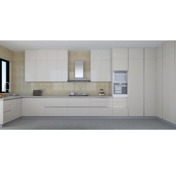 Armários de cozinha Carpintaria de estilo mármore Quartz Mobiliário de casa inteira