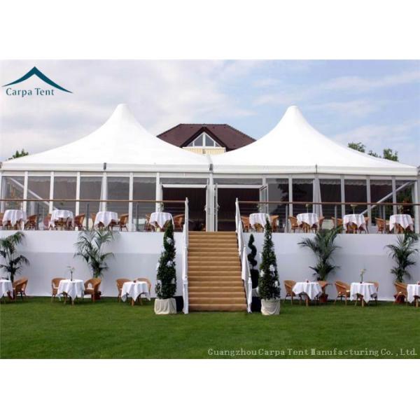 Commercial Huge Tent Pagoda Tents  For Marketing Point Shop Space