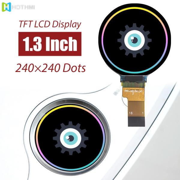 1.28 inch TFT LCD round display | 240x240 Round IPS Display