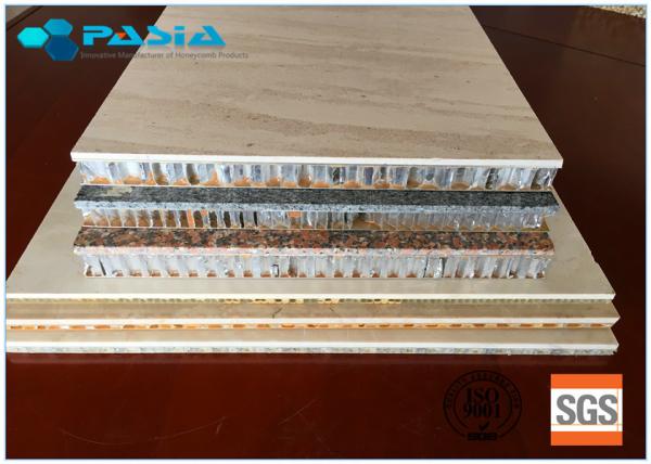 2400mm * 2400mm Honeycomb Stone Panels Large Size Marble Veneer Wall Panels