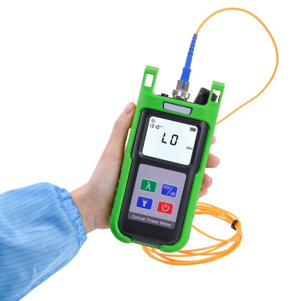FONGKO Portable OPM Tester Wavelength Handheld KPM-35 Mini FTTH Fiber Optic Power Meter Perfect for Fiber Optical Testing
