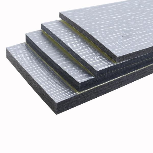 25kg/M³ Aluminum Foil Composite Xpe Foam Polyolefin Insulation For HVAC Ductwork