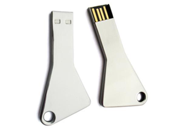 Key shape Metal Micro USB Memory Stick 512M / 1GB various color 10 ~ 30MB / S