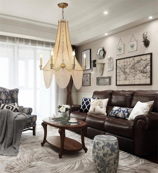 Long chandelier crystal decoration lamp hall lighting villa building spiral staircase chandeliers(WH-CI-121)