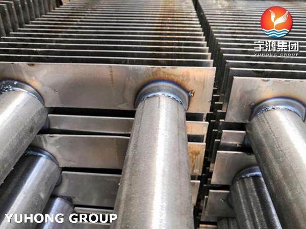 H Type And Double H Type Finned Tubes For Heat Exchangers High Rigidity