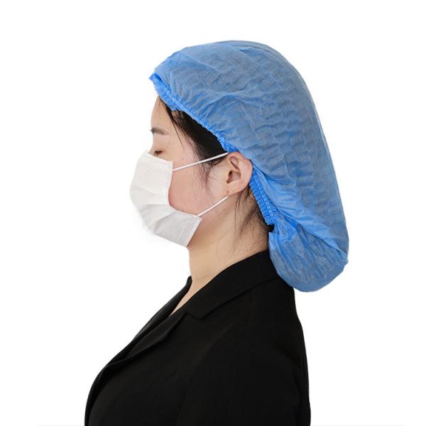 Factory Direct Manufacturer SMS Mob Cap Disposable Medical Nonwoven Cap