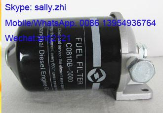 brand new  Fuel Filter, C0810B-0000,  shangchai engine parts  for shanghai  C6121 engine