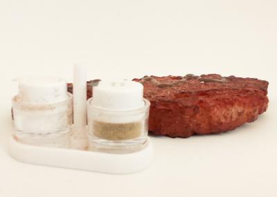 Mini condimento shakers personalizáveis podem ser preenchidos com pimenta e sal para cozinha Grill Camping