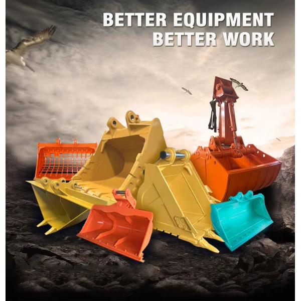 For Komatsu for Caterpillar Hitachi Excavator for Komatsu for Caterpillar Mini Excavator Hydraulic Mud Cleaning Tilt Bucket