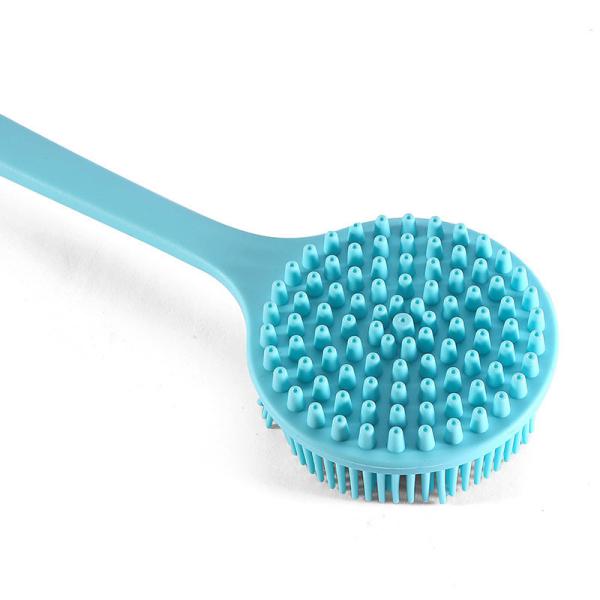 Hypoallergenic длинное тело ванны силикона ручки чистит домашние аксессуары щеткой Bathroom