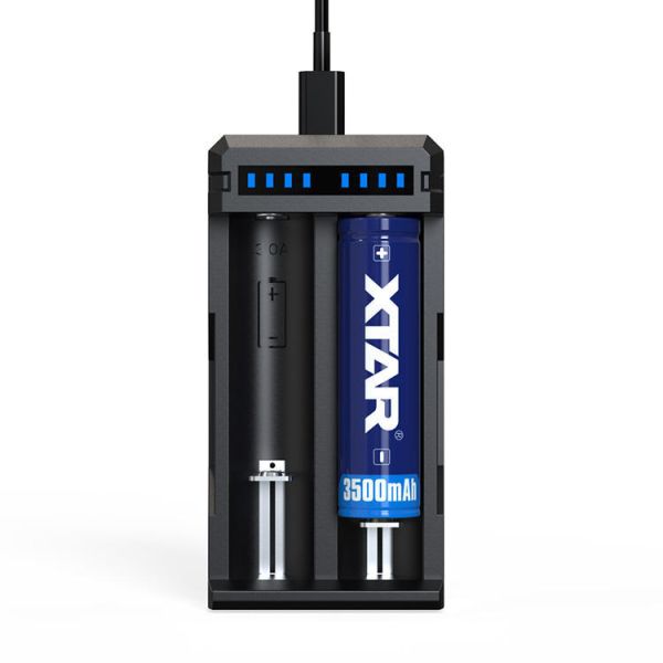 XTAR SC2 18650 Usb Charger 3A Fast QC3.0 USB C Input 18650 Power Bank