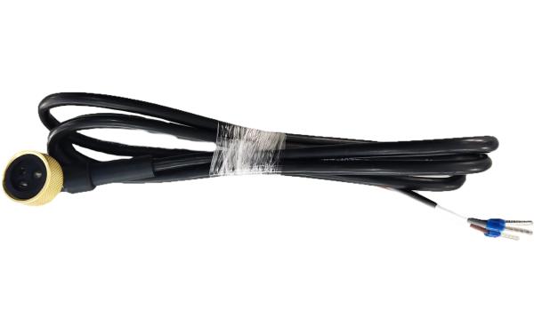 Black Exhaust Valve Four Core Cable 300V 1.7M Industrial Wiring Harness Cable