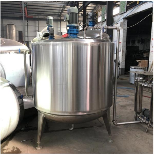 Dual Jacketed Electrical Heating Blending Mixing Tank Stainless Steel 300L