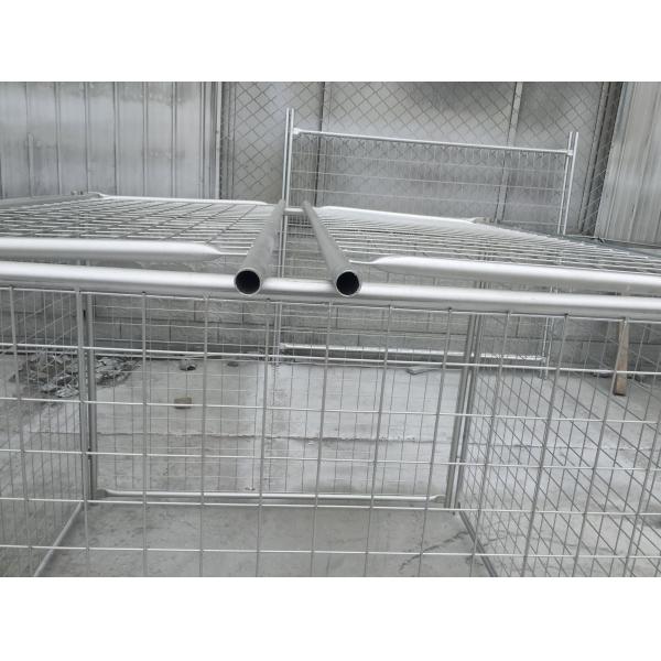 Customized Galvanised Steel Rubbish Cage HDG 14 Microns / 42 Microns