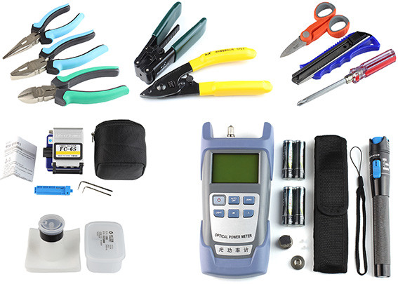 Aluminum Alloy Fiber Optic Tools And Equipment Dust Proof For CATV FTTH