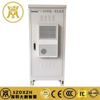 Armoire extérieure de télécommunications recouverte de poudre Armoire intelligente de protection de l'énergie avec climatiseur