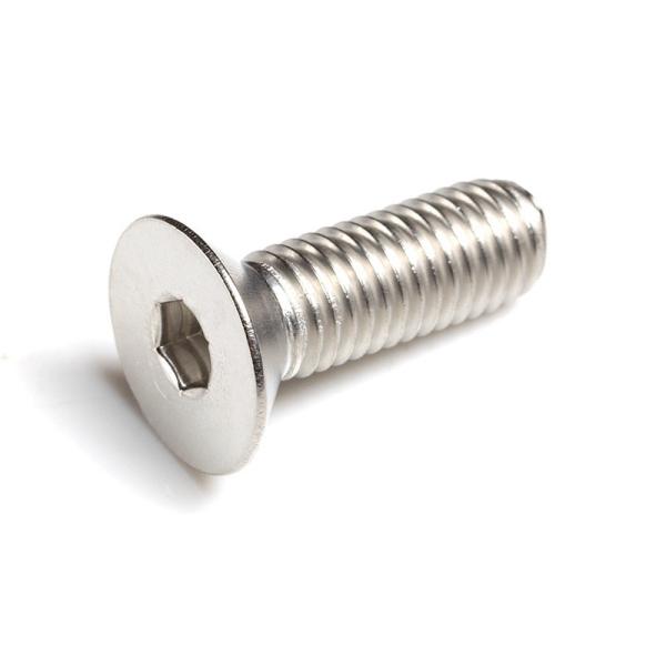 Din7991 A2-70 Stainless Steel 304 Bolt M4 M5 M6 M8 Flat Countersunk Socket Hex Bolt