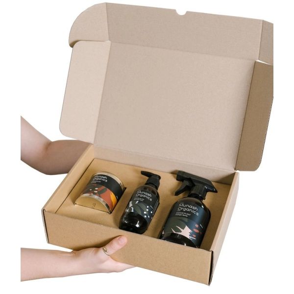 Customized Bottle Transport Box Corrugated Cardboard With Paper Lining