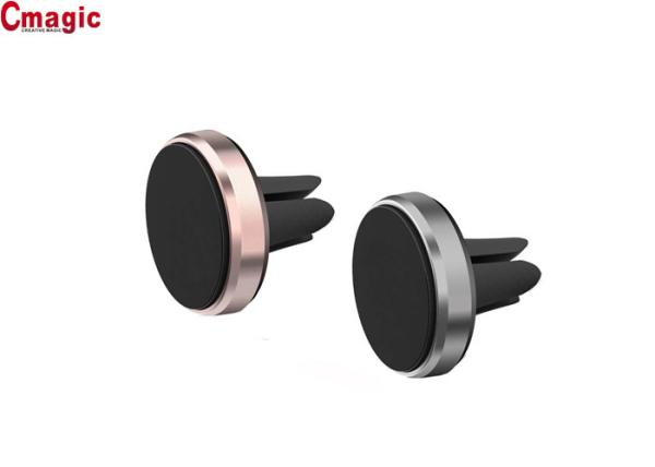 Universal Mobile Phone Stand Holder 360° Rotation Car Air Vent Strong Magnetic Round Disc