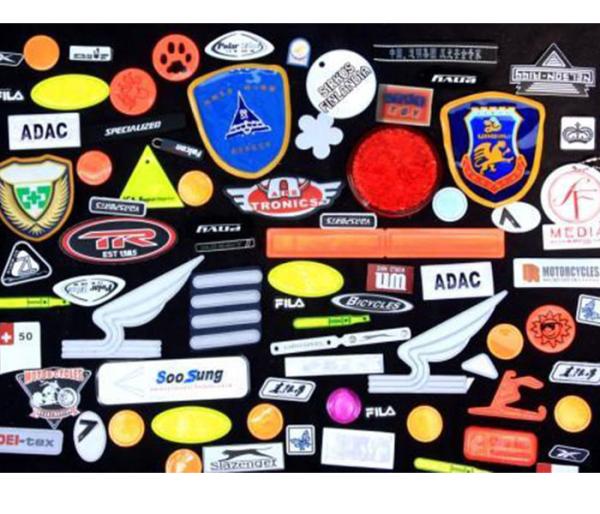 Trademark Logo Type Reflective Fabric Cloth Various Shape EN471 Standard