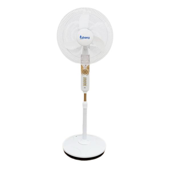 Electric Solar Charging Floor Fan 12V DC Household With And Solar Panel