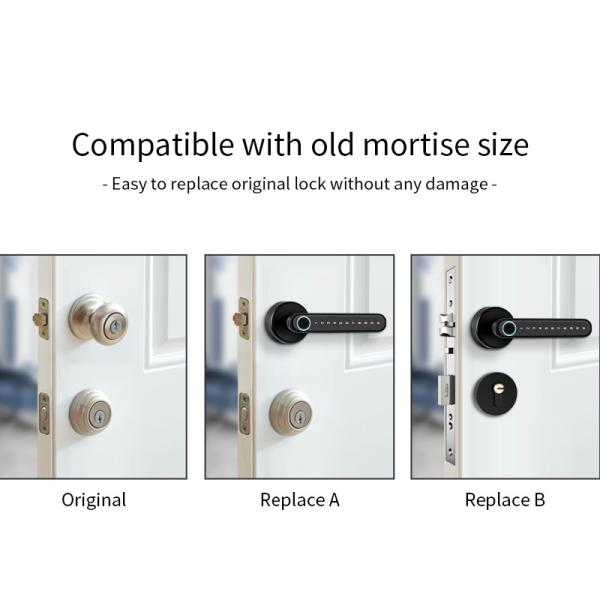 Serrure de porte biométrique Keyless d'empreinte digitale de système de Smart Home