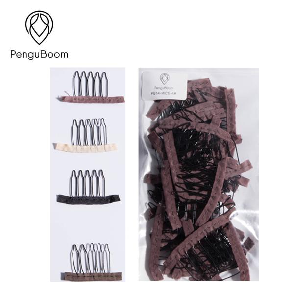 Toupee Diy Wig Tools 7 Teeth Stainless Steel Wig Cap Combs