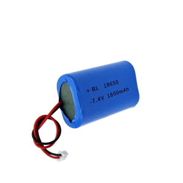 Rechargeable 18650 Battery Pack | Custom 7.4V 1800mAh 18650 Battery Pack for Electronic Digital Product | UN38.3 Certified | China Manufacturing