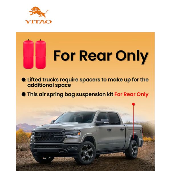 Air Spring Suspension Kit 60818 Fits 2009-2022 RAM 1500 Classic Pickups