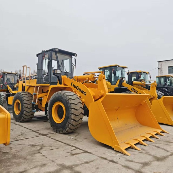 Liugong 856 Used Wheel Loader 5 Ton 160kw Front Loader Heavy Duty