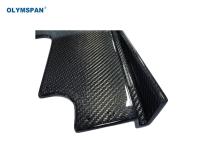 Buenos accesorios del OEM de los materiales de la fibra de carbono del aislamiento térmico