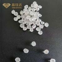 VVS sem cortes CONTRA o laboratório do diamante áspero DEF do SI HPHT criou diamantes para a joia