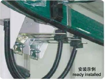 Aluminum Multiple Conductor Rails , 3 Phrase Power Distribution System